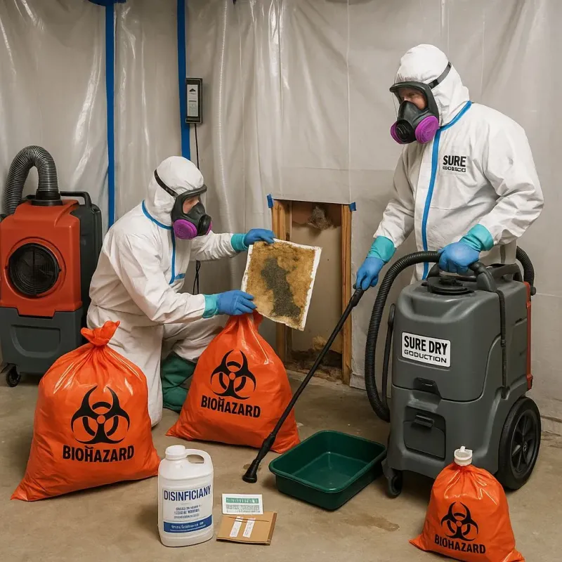 Contaminated Water Handling Protocols process in Napa, CA