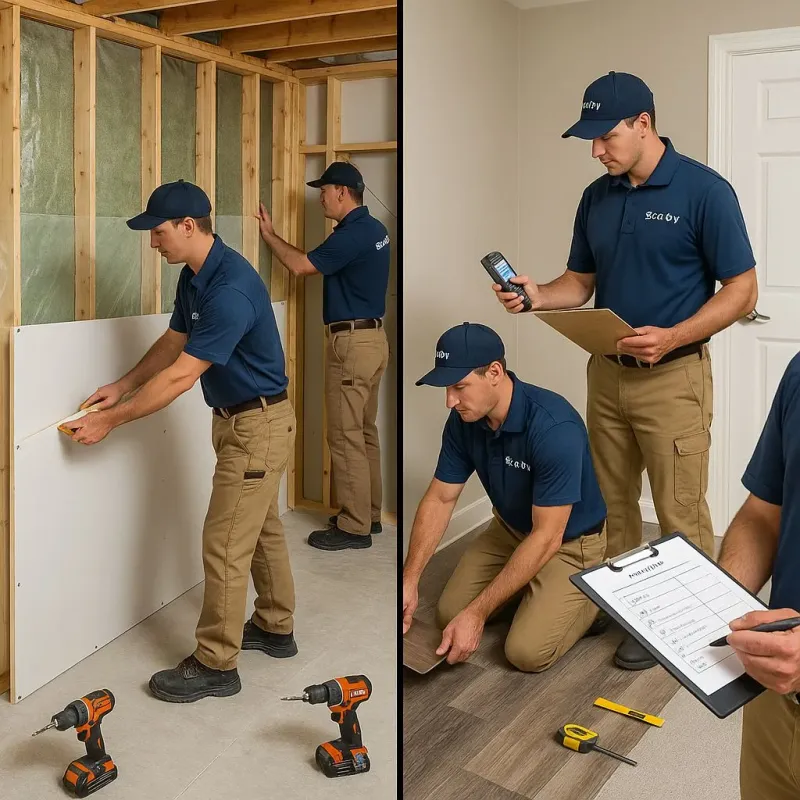 Repairs and Reconstruction process in Napa, CA