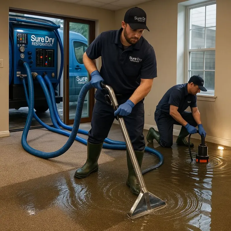 Water Extraction and Removal process in Napa, CA